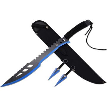 Snake Eye Tactical Ninja-Sword Comes With Throwing Knife